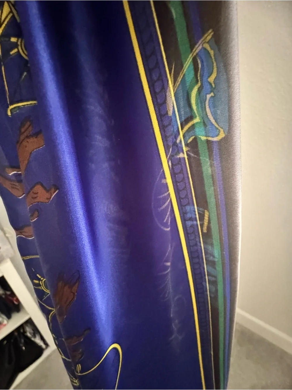 Hermes Silk Scarf